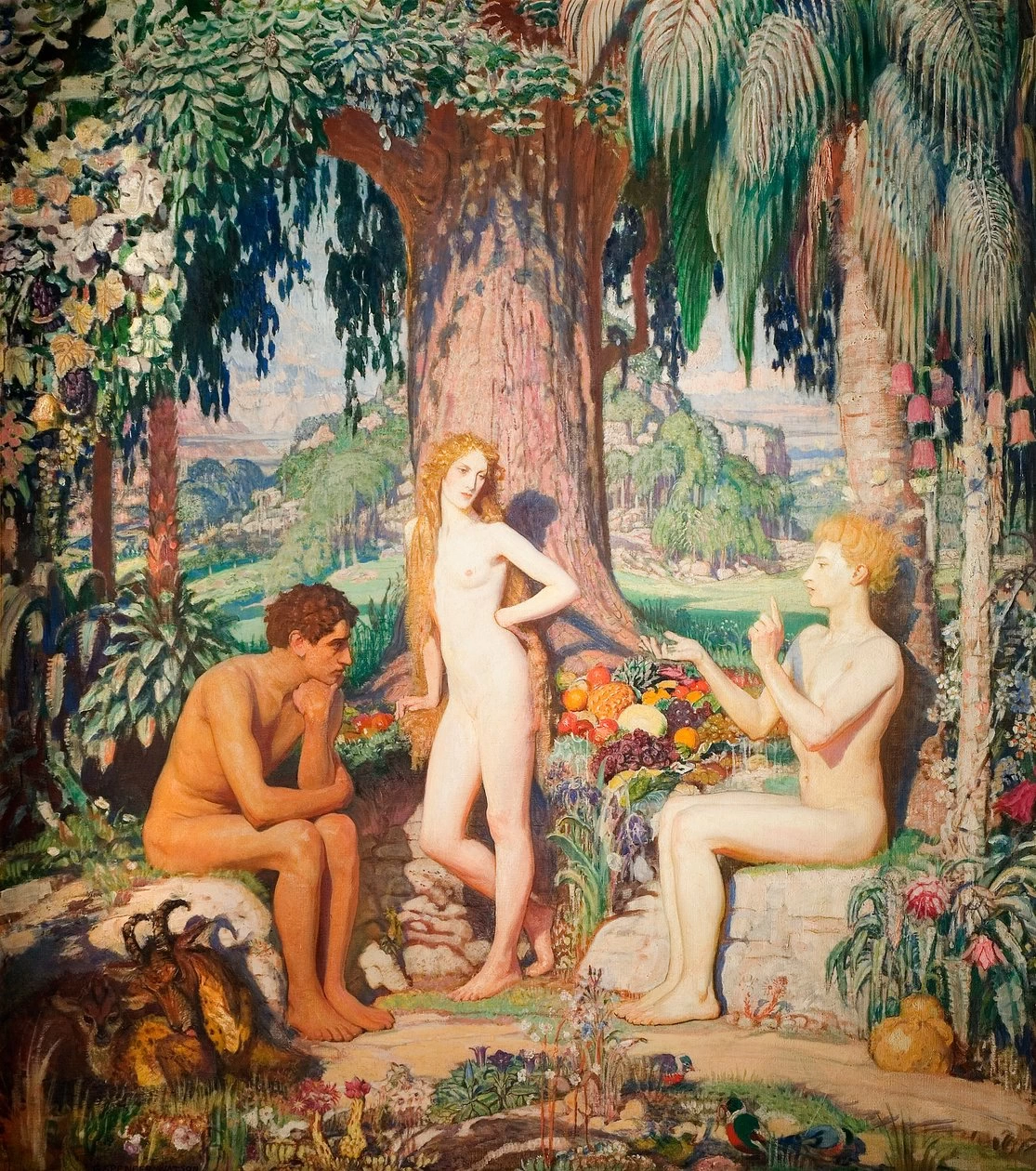 La creazione - Wolverhampton Art Gallery, West Midlands